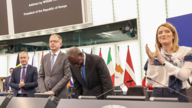 President Ruto Receives Standing Ovation as He Advocates for Equitable Global Partnerships at EU Parliament