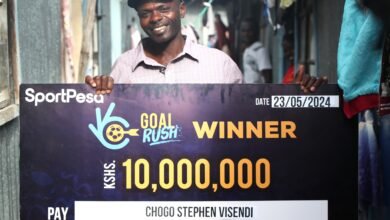 From Grass to Grace: Kitengela Foreman Visendi Wins Ksh.10 Million Courtesy of SportPesa’s Free-to-Play Goal Rush Game
