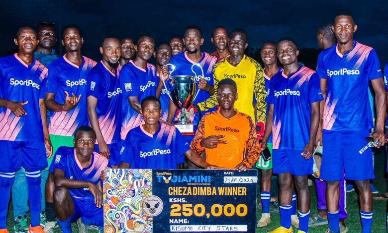 Fortune Smiles on Kisumu City Stars as Tujiamini Initiative Concludes in Nyanza Region