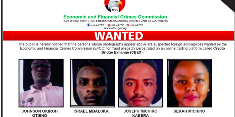 Nigeria Names Four Kenyans in $840 Million CBEX Crypto Scam