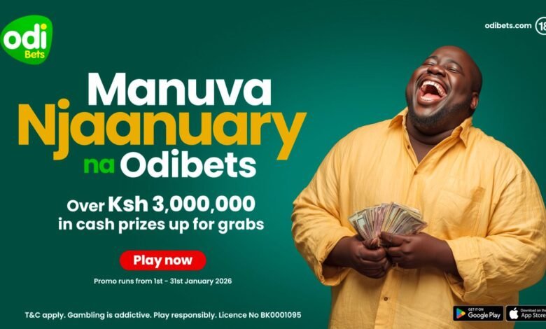 Manuva Njaanuary na Odibets: How to Win Ksh 1,000 Every Day this January
